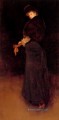 Arrangement in Schwarz Die Dame im gelben James Abbott McNeill Whistler